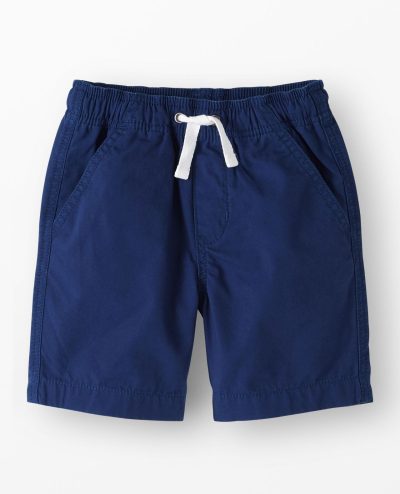 Canvas Pull-On Shorts