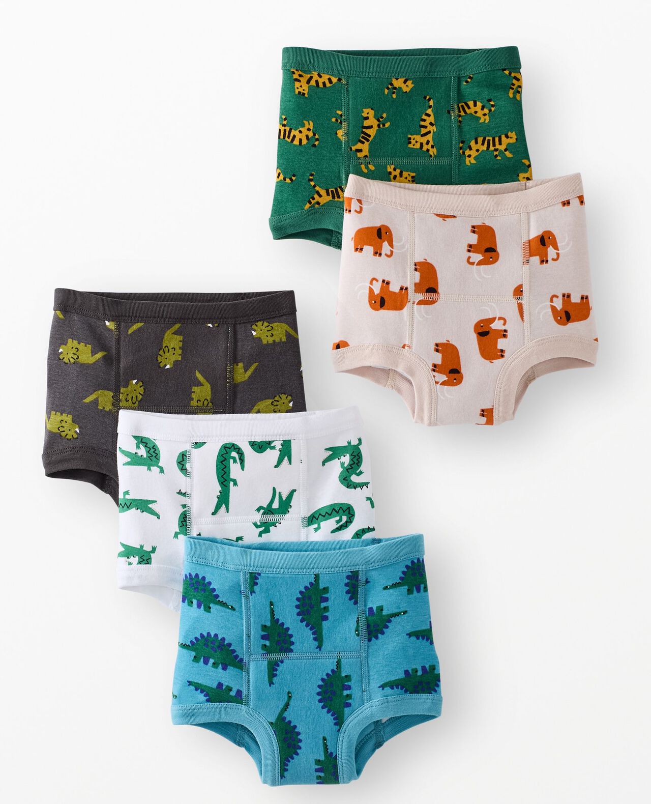 5-Pack Organic Cotton Training Underwear