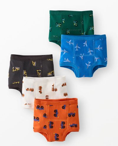 5-Pack Organic Cotton Training Underwear