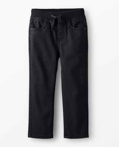 Slim Fit Twill Pull-On Pants