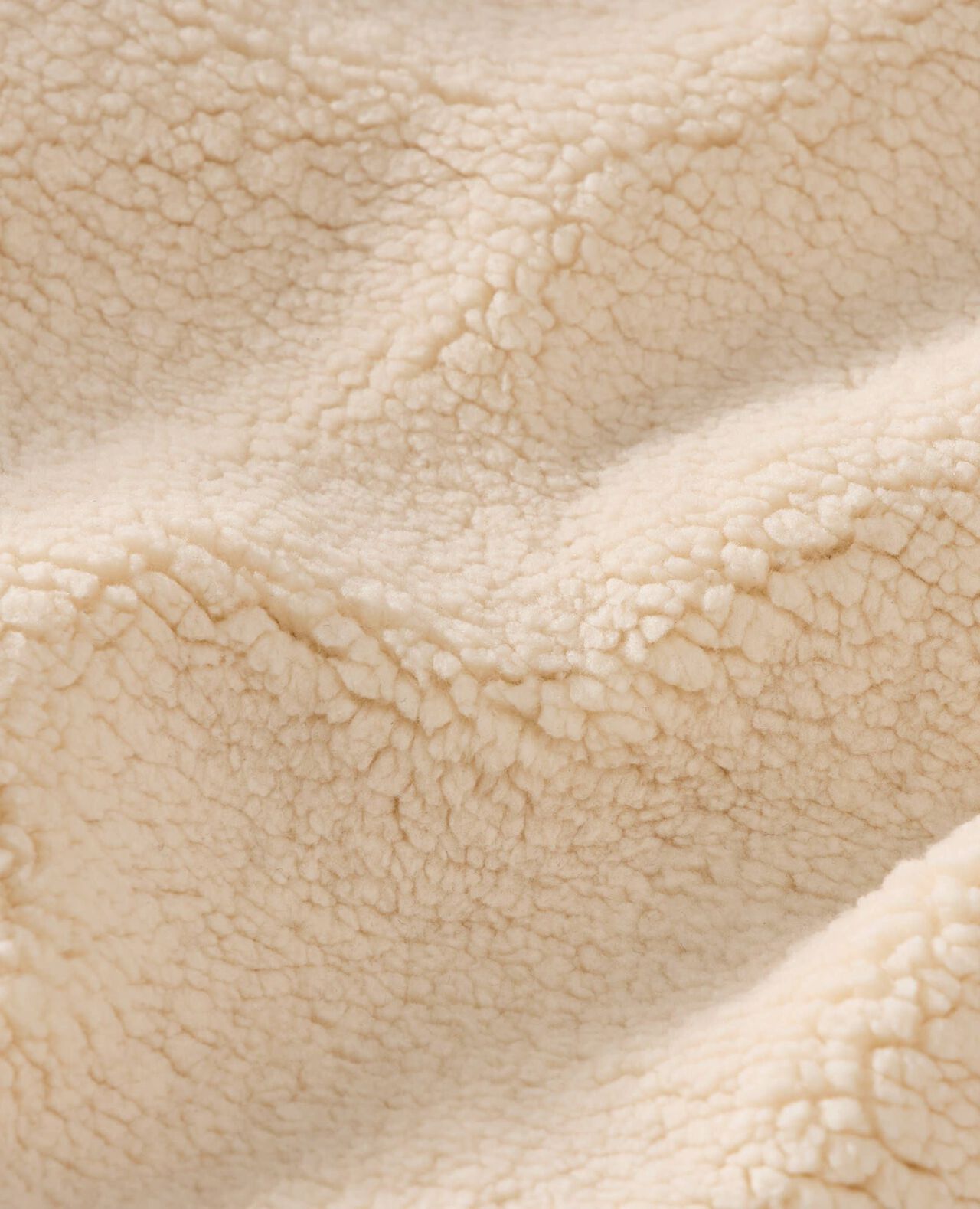 Faux Shearling French Terry Hoodie - Image 2