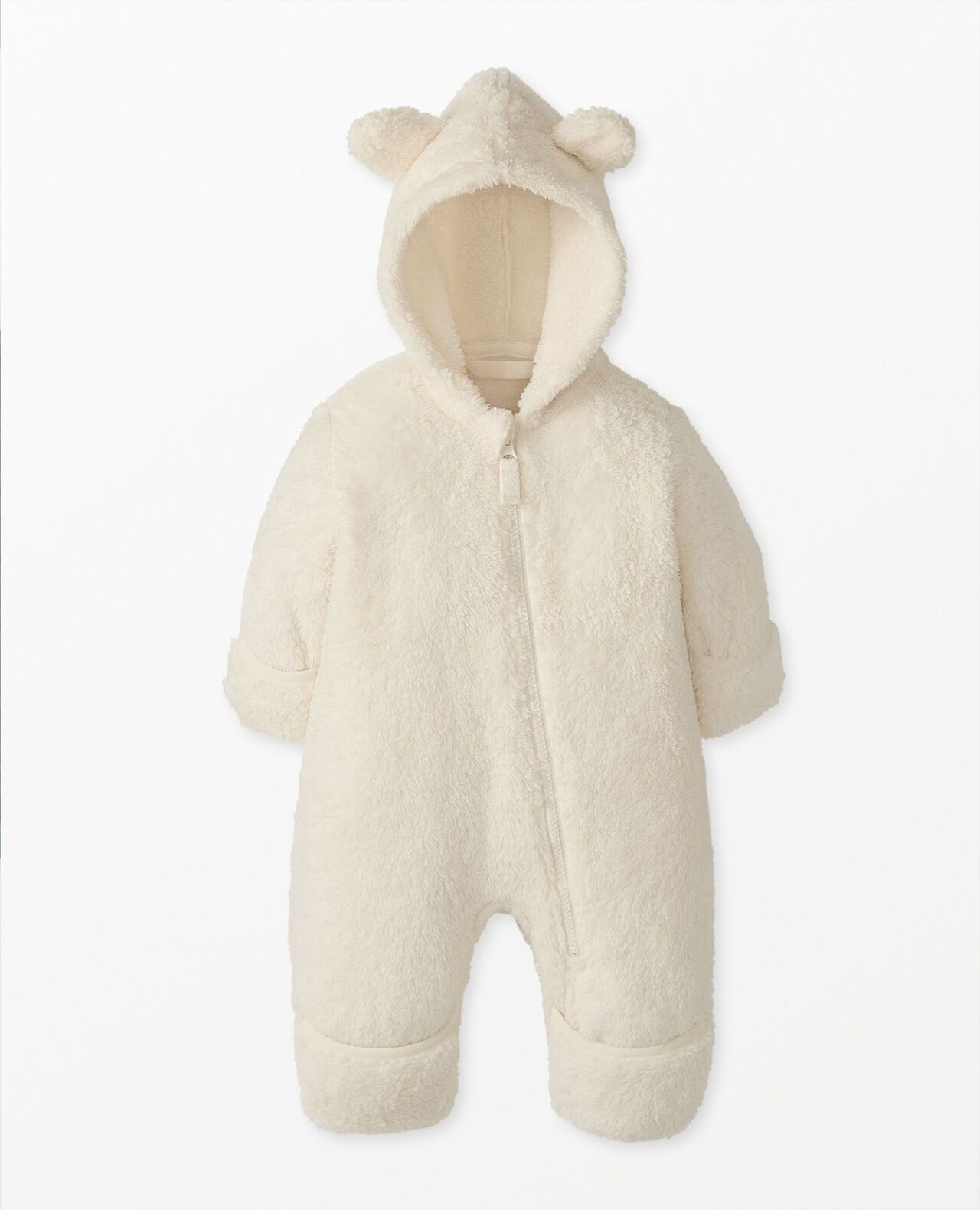 Baby Marshmallow Fleece Romper - Image 2