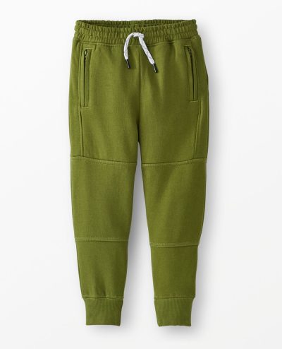 Slim Fit French Terry Double Knee Sweatpants