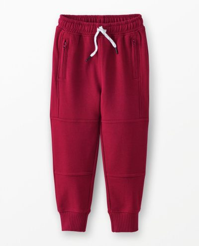 Slim Fit French Terry Double Knee Sweatpants