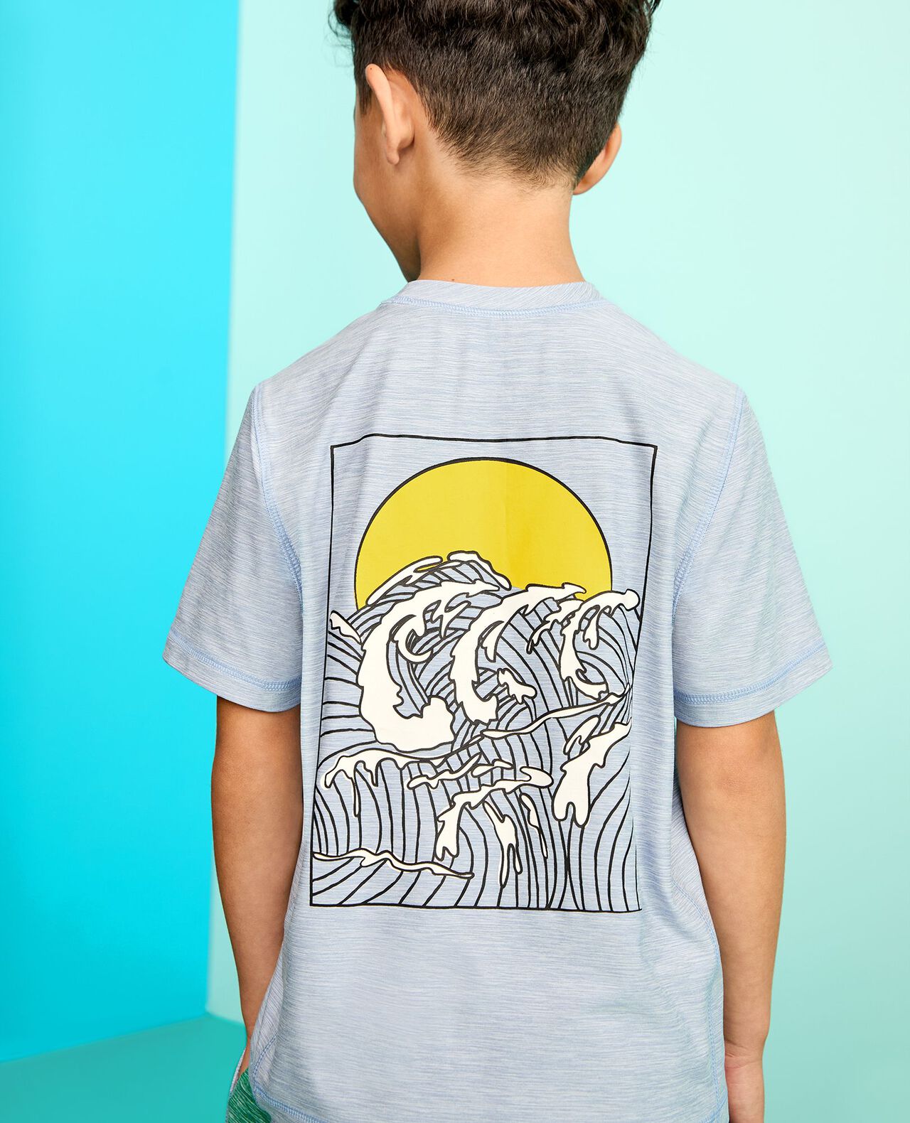 Relaxed Fit Active UV Graphic T-Shirt - Image 4