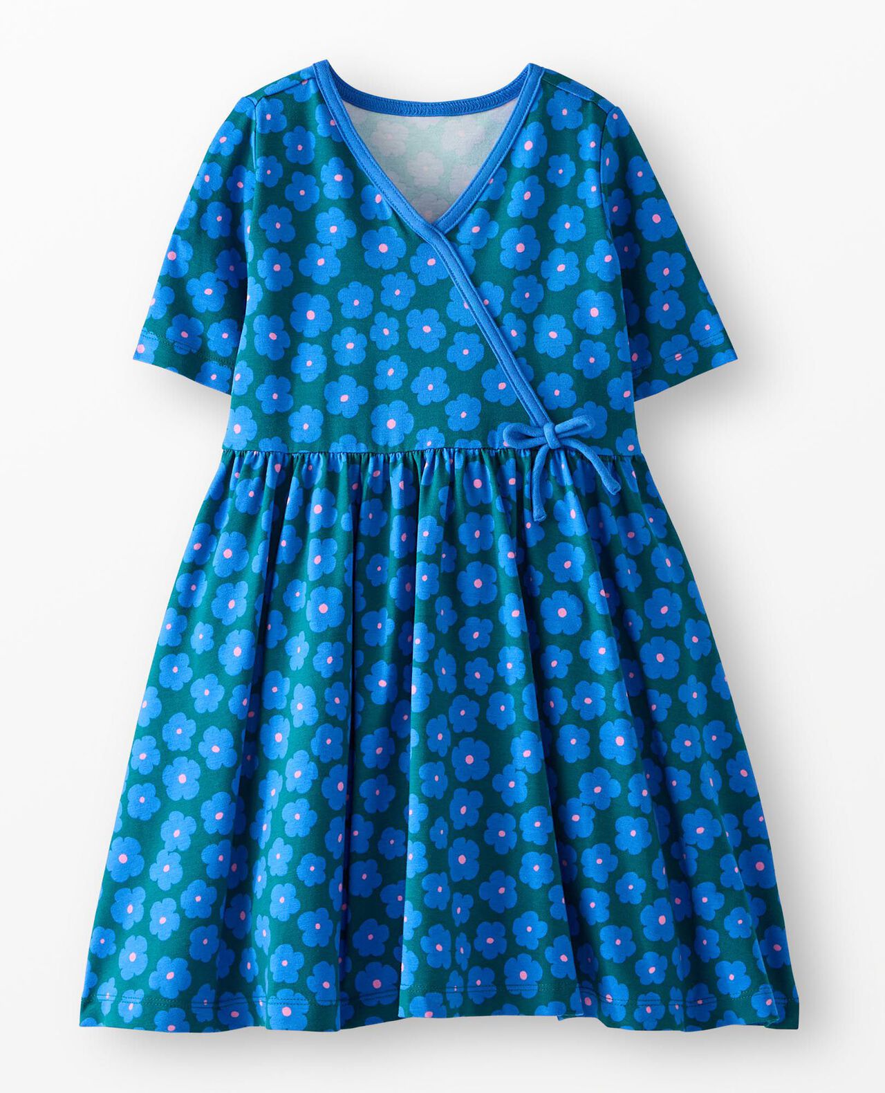 Wrap Skater Dress with Pockets