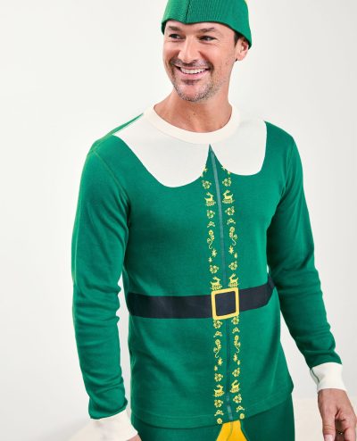 Adult Buddy the Elf™ Costume HannaJams™ Pajama Set