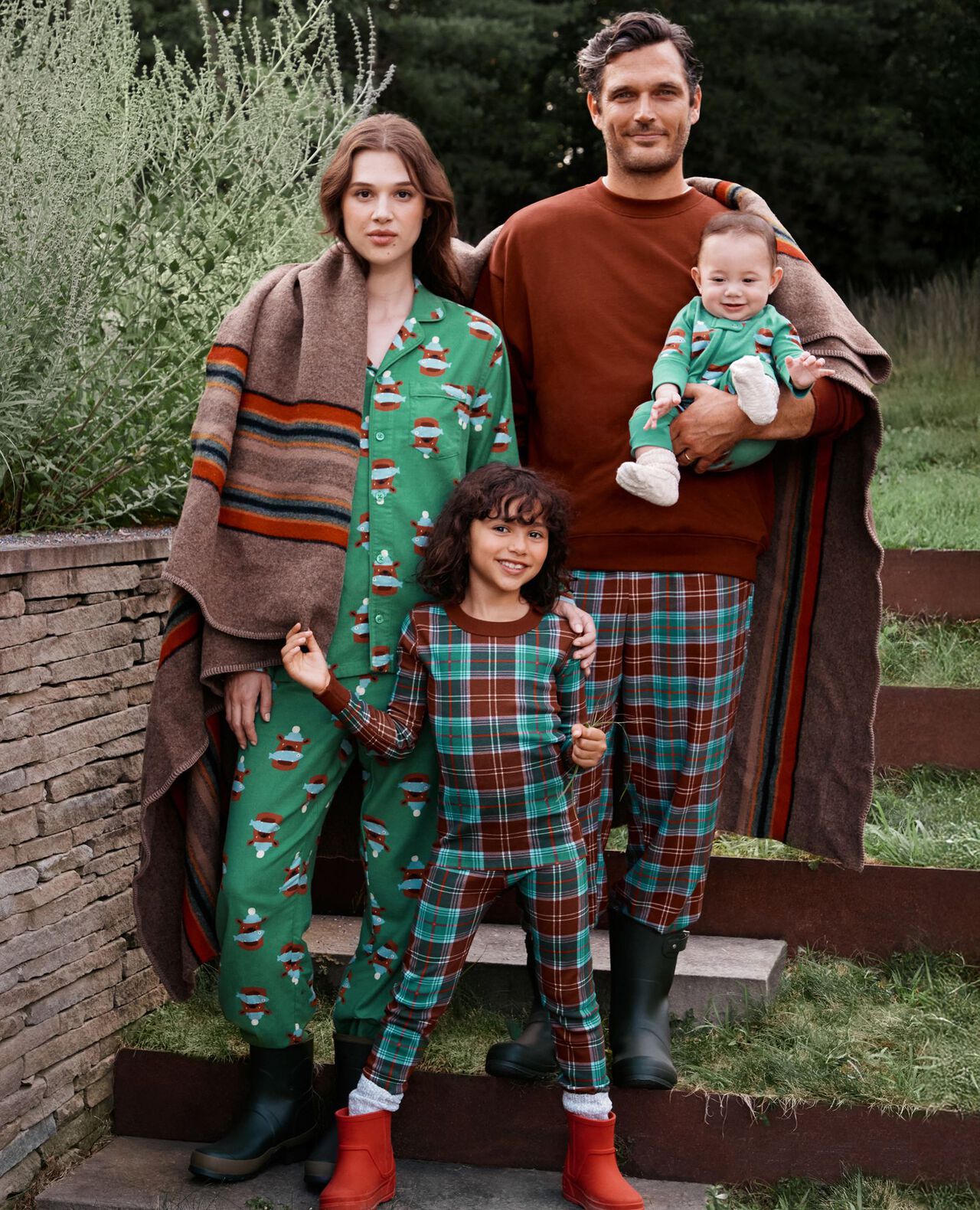 Adult Holiday Flannel Pajama Top - Image 3