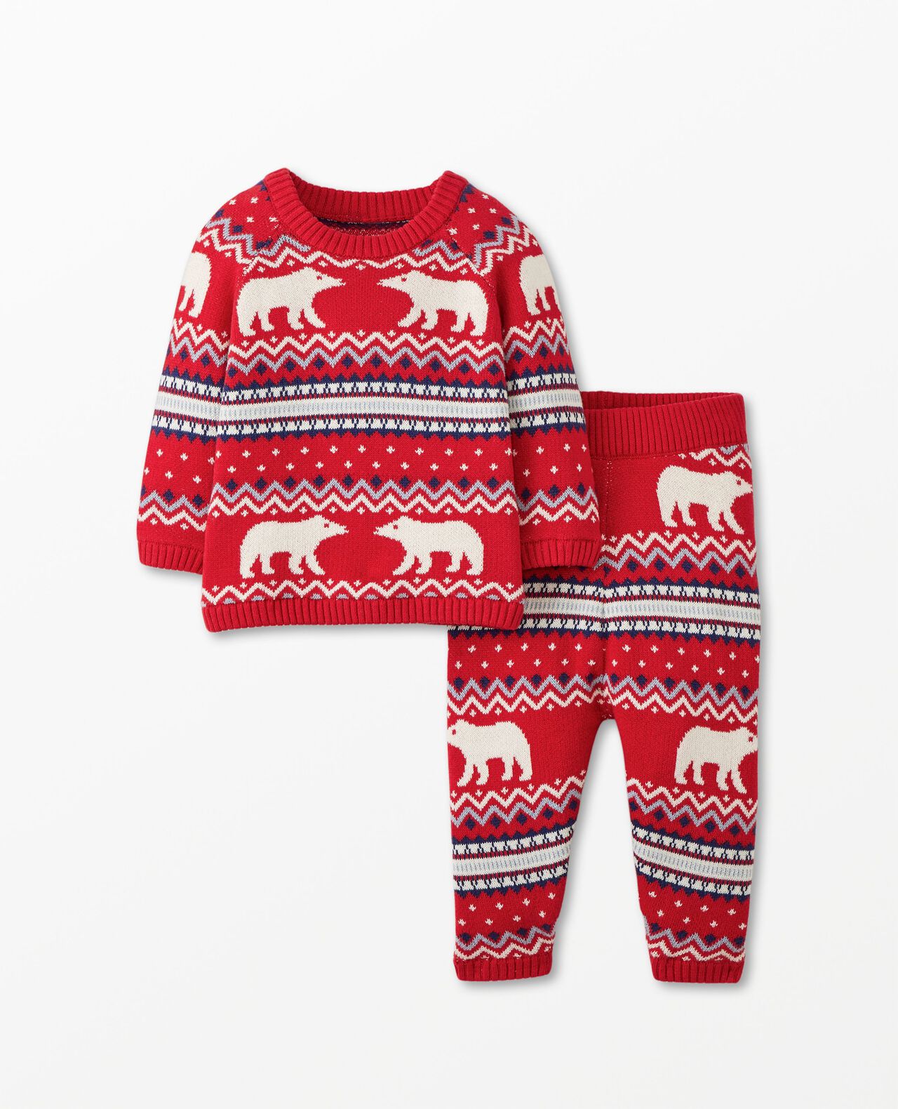 Baby Holiday Sweater & Leggings Set - Image 7