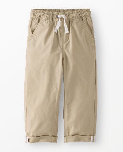 Canvas Pull-On Pants