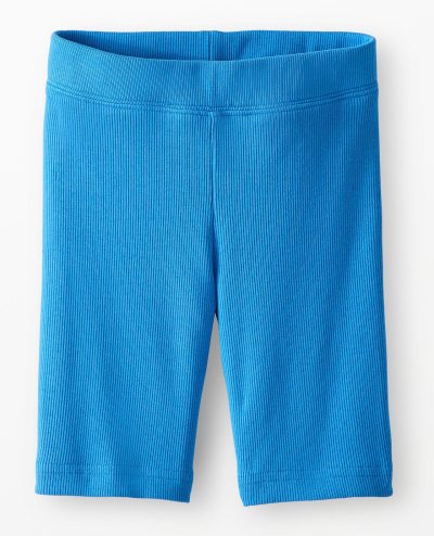 Ribbed Biker Shorts