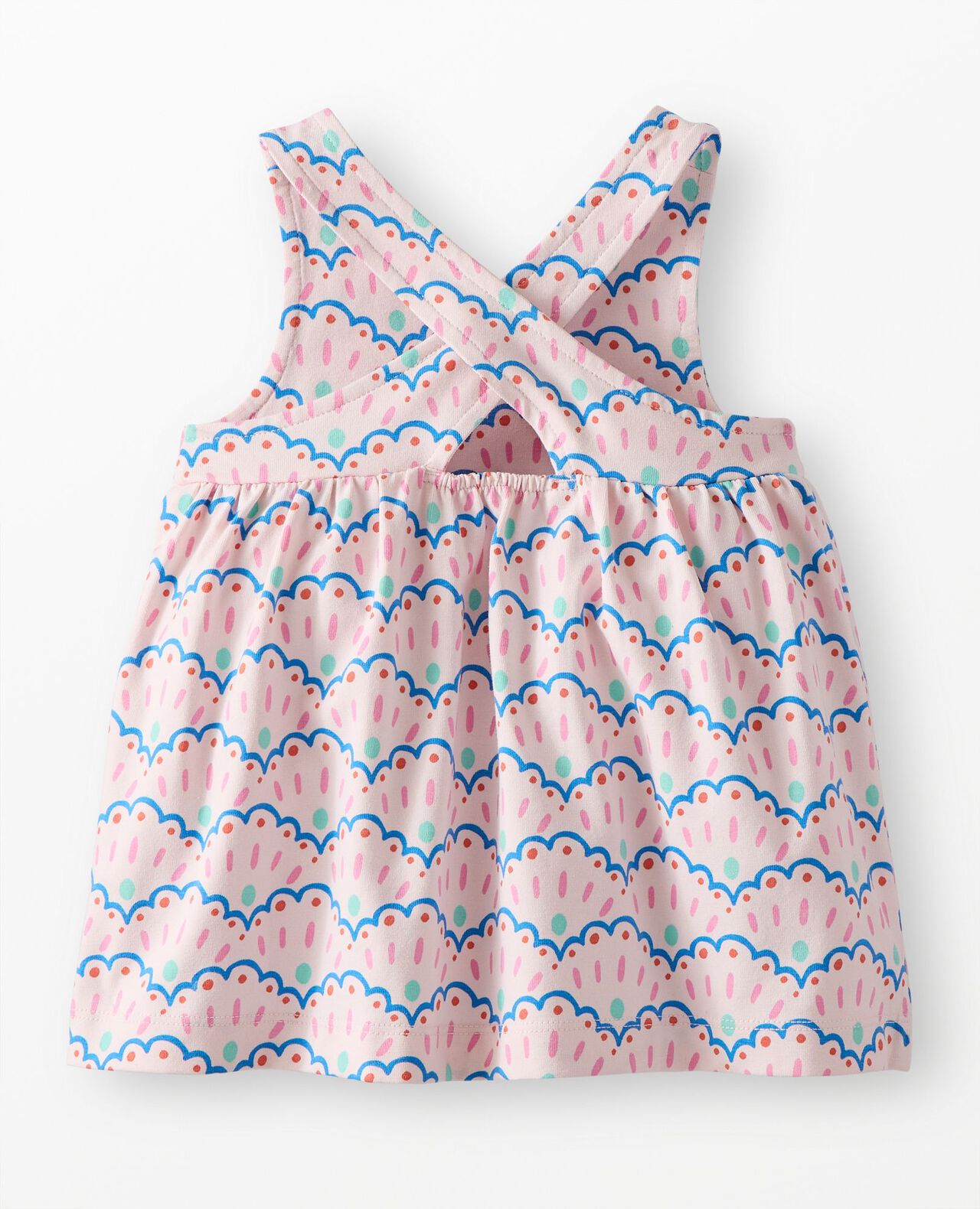 Baby Crossback Dress & Bloomers Set - Image 3