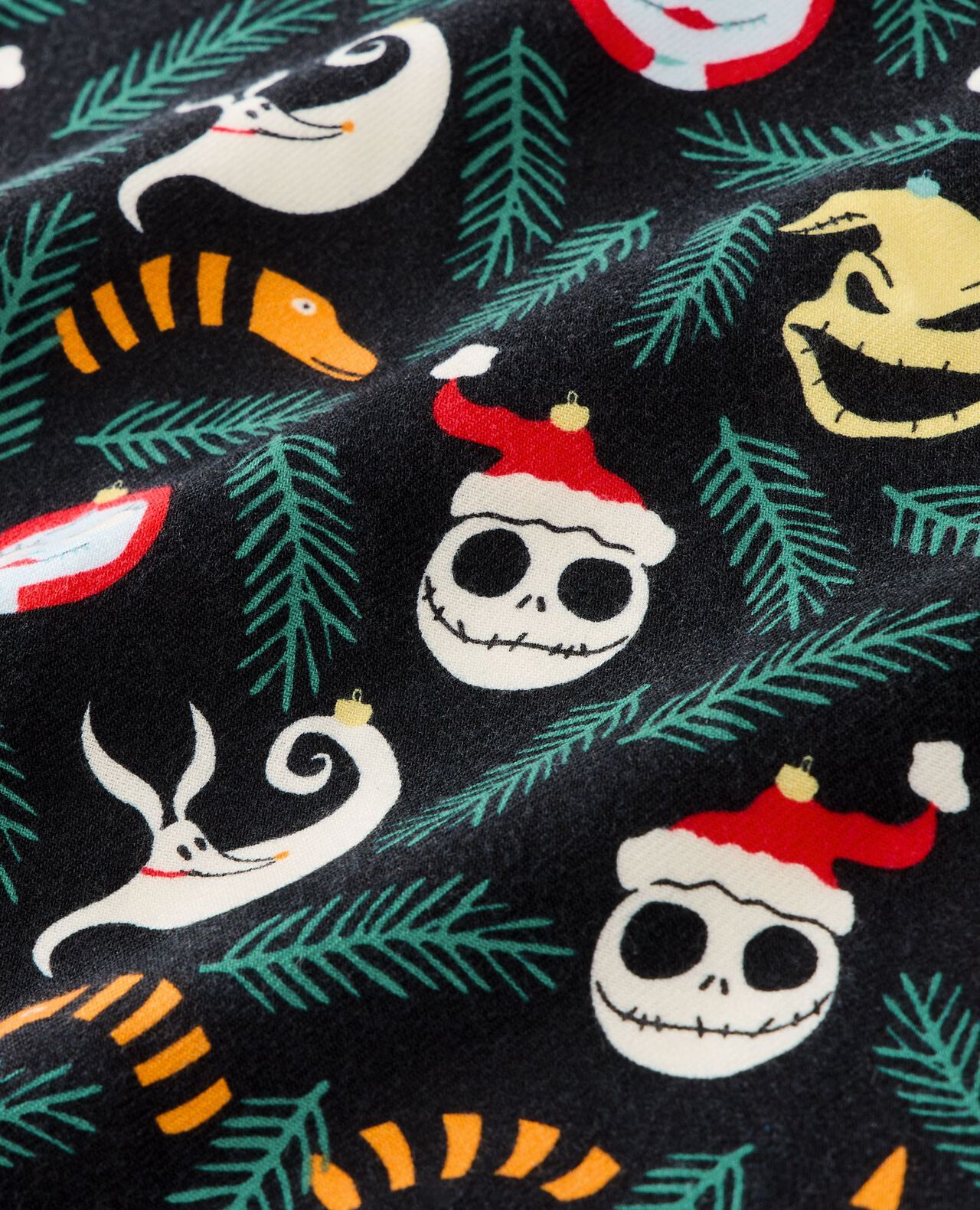 Disney Tim Burton's The Nightmare Before Christmas Flannel Pajama Set - Image 2