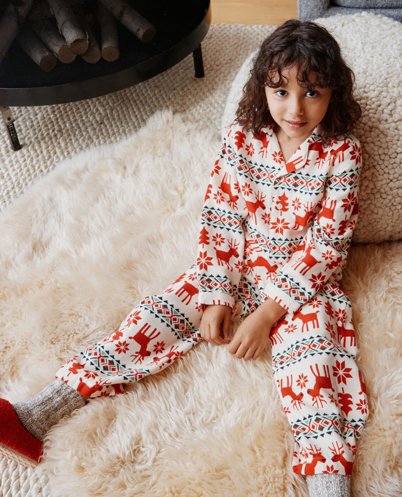 Holiday Flannel Pajama Set