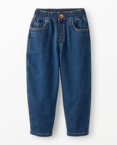 Denim Barrel Pants