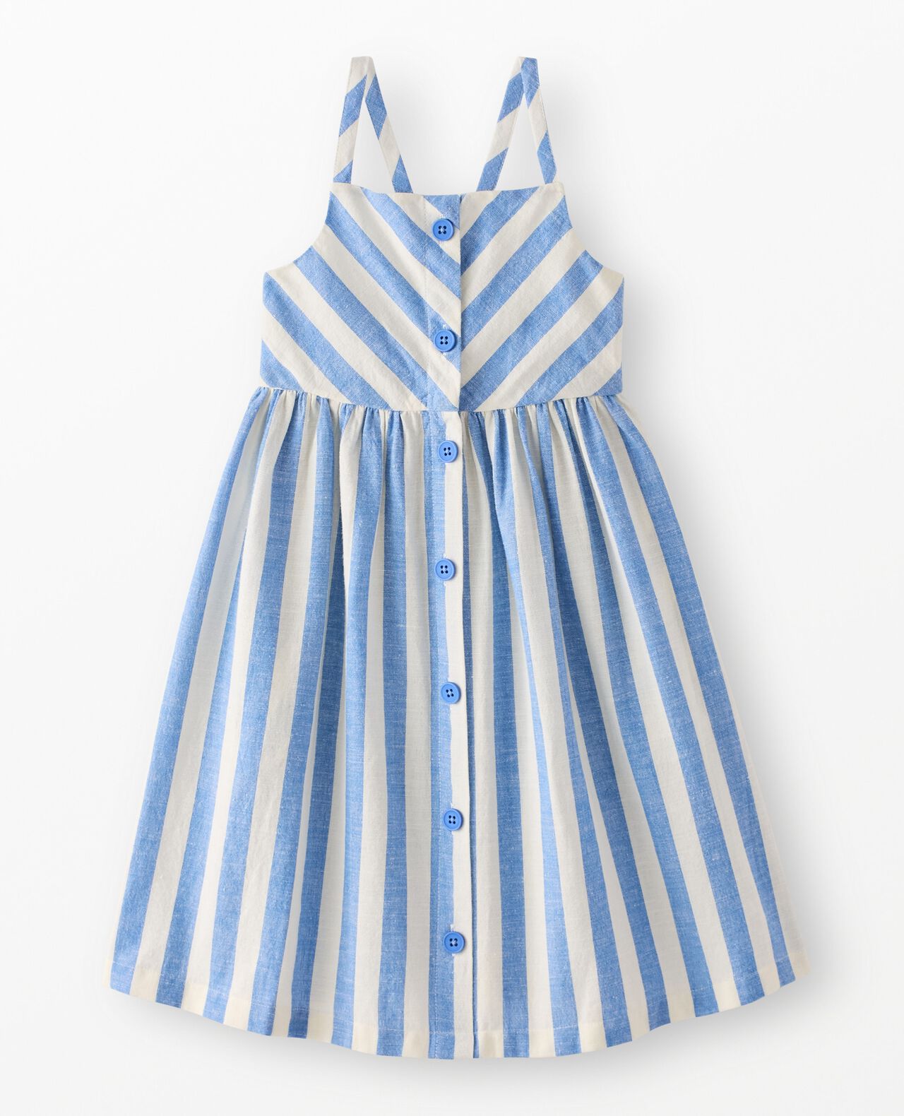Sleeveless Linen Midi Dress with Pockets - Image 2