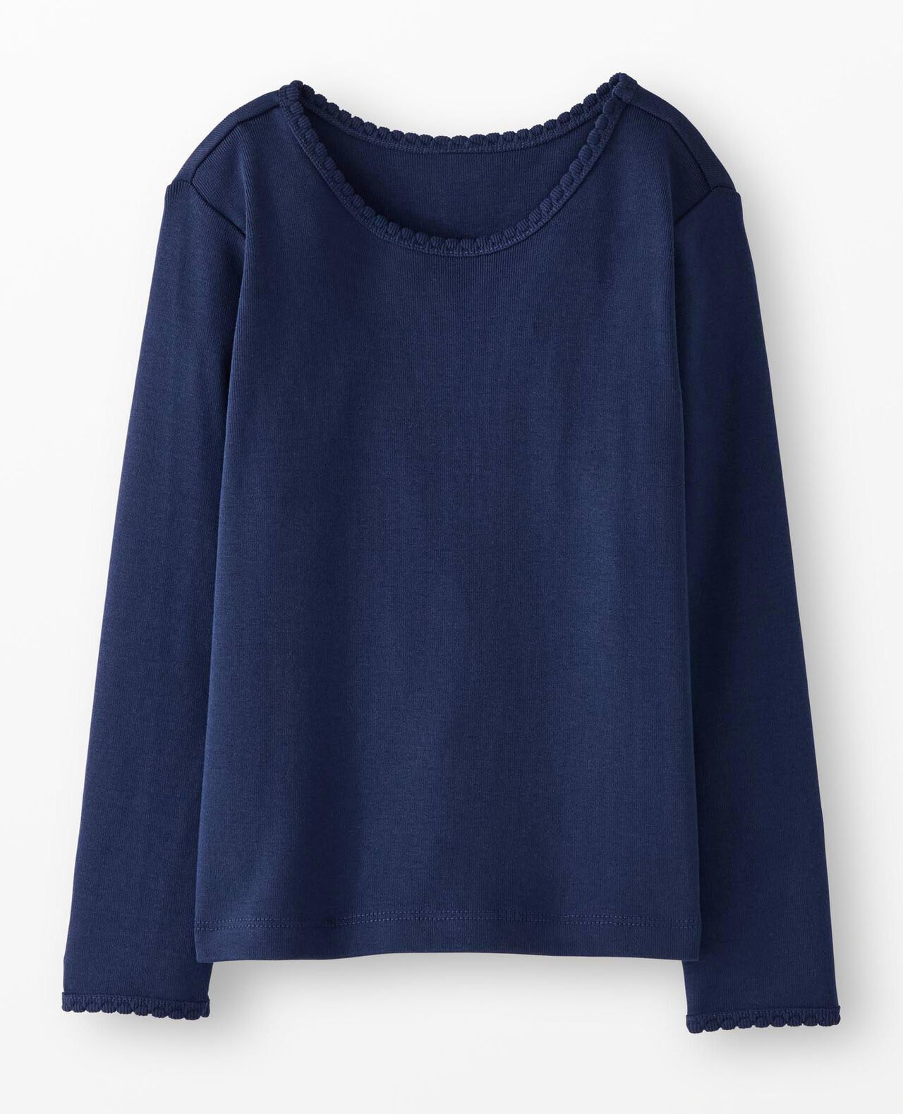 Long-Sleeve Ribbed T-Shirt