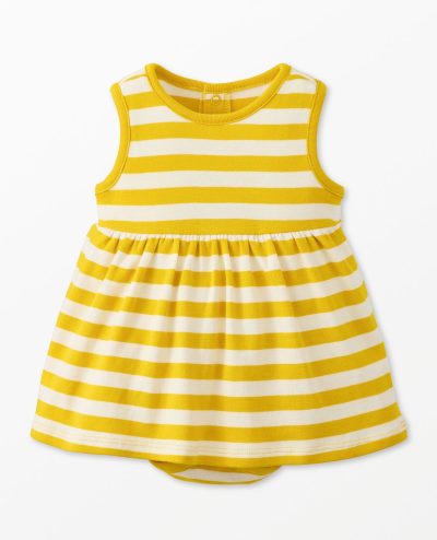 Baby Sleeveless Skirted Bodysuit