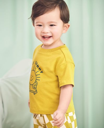 Baby Relaxed Fit Graphic T-Shirt & Shorts Set