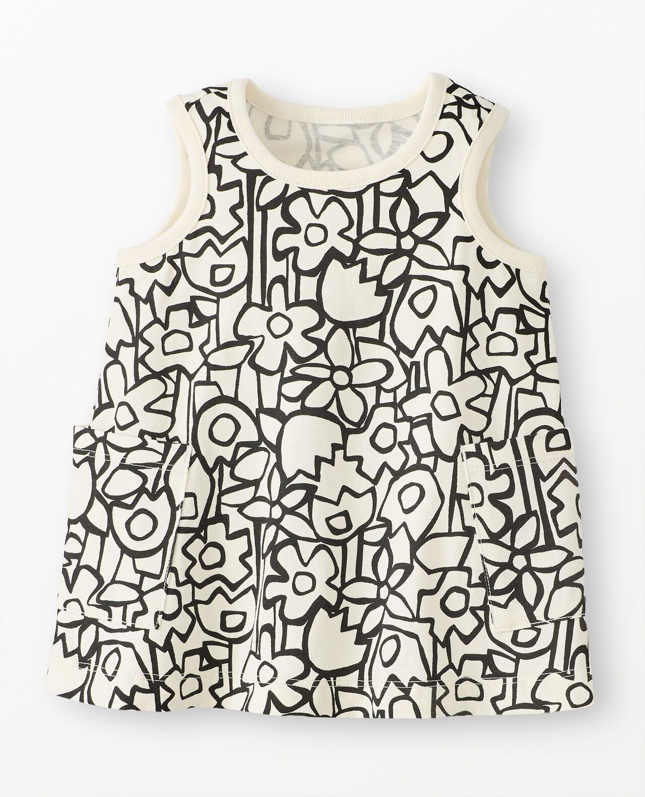 Baby Sleeveless Pocket Dress & Shorts Set - Image 5