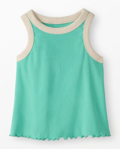 Sleeveless Ribbed Top