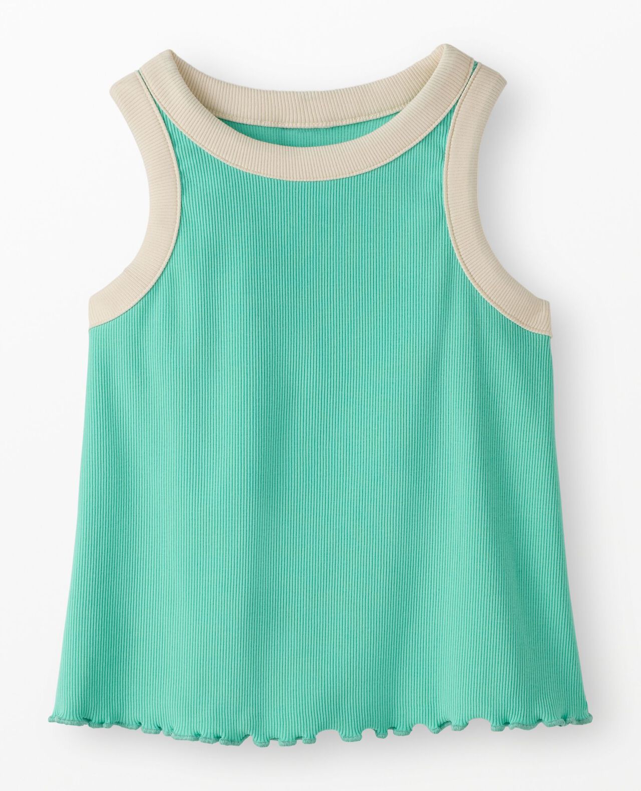 Sleeveless Ribbed Top