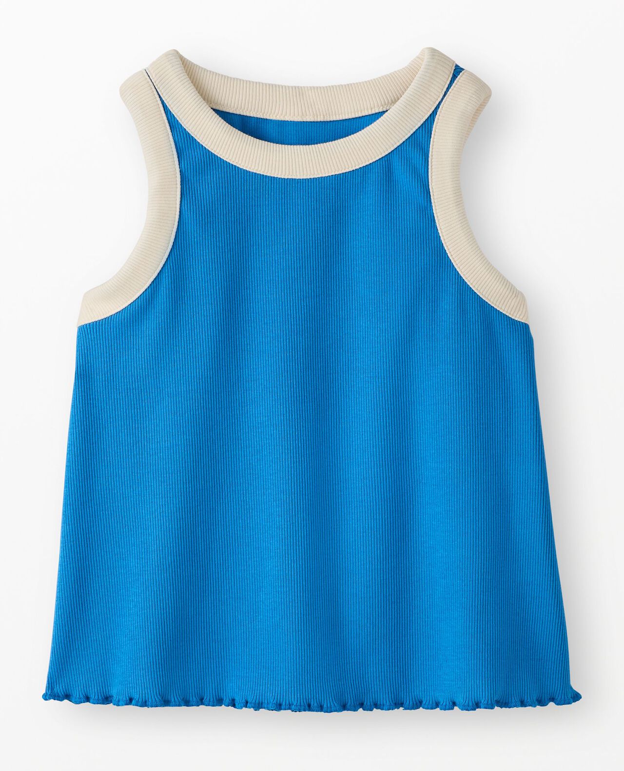 Sleeveless Ribbed Top