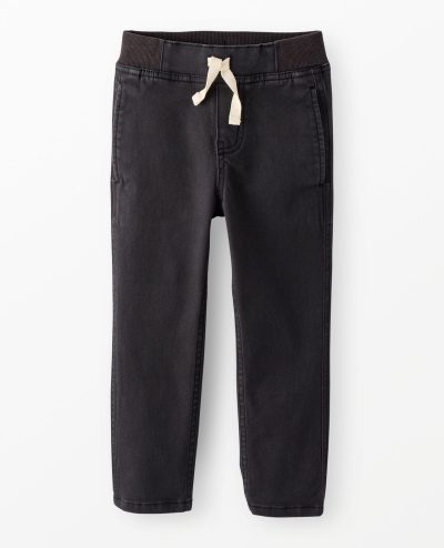Slim Fit Twill Pull-On Pants