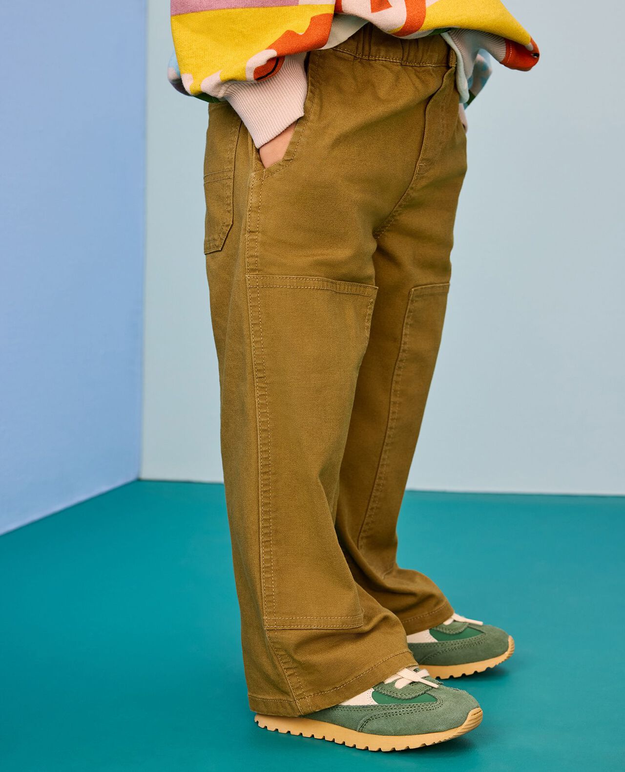 Loose Fit Canvas Carpenter Pants - Image 4