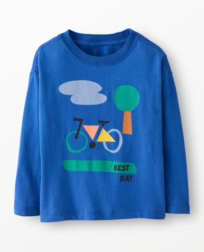 Long Sleeve Relaxed Fit Graphic T-Shirt