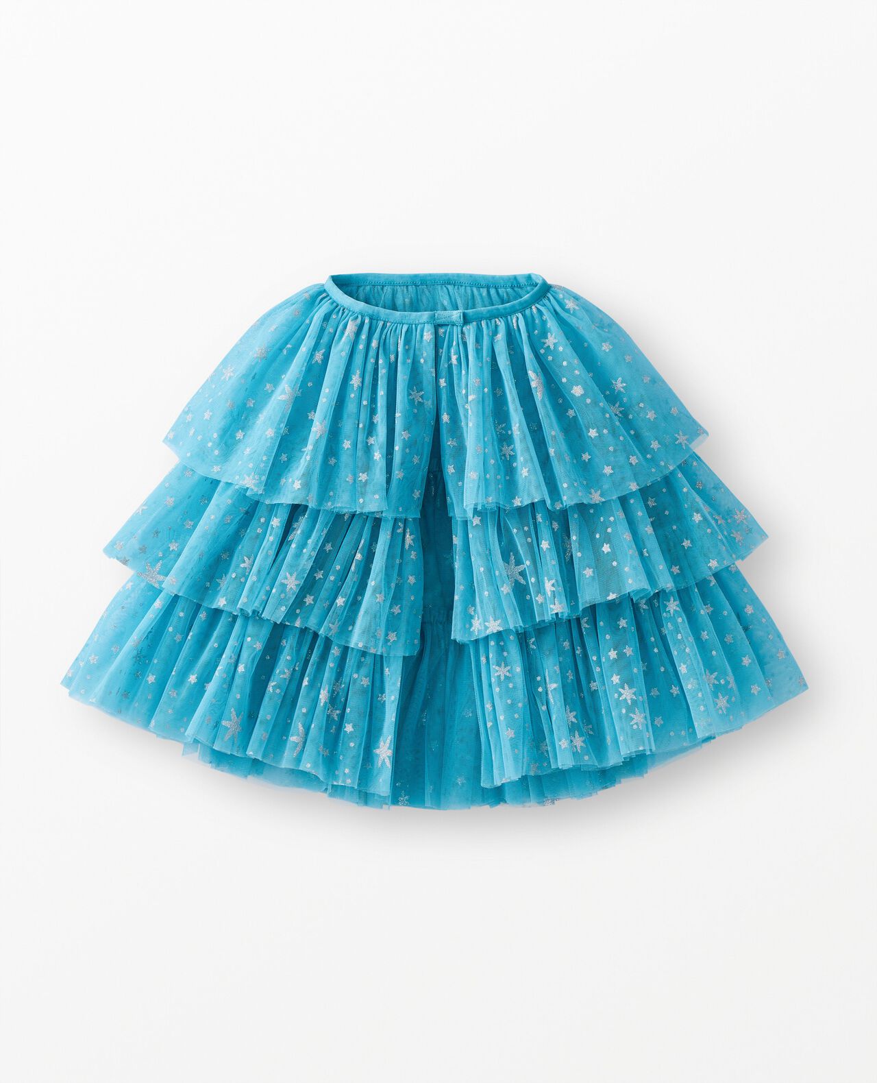 Shimmer Tulle Ruffle Capelet