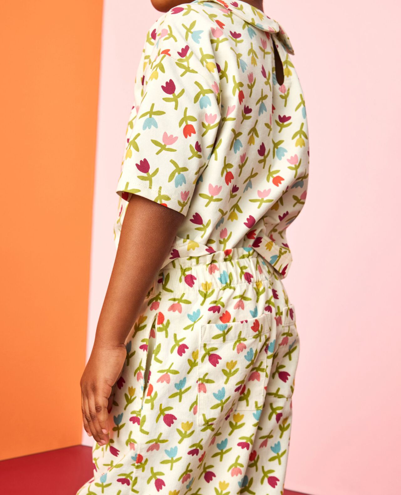 Elbow-Sleeve Collared T-Shirt - Image 6