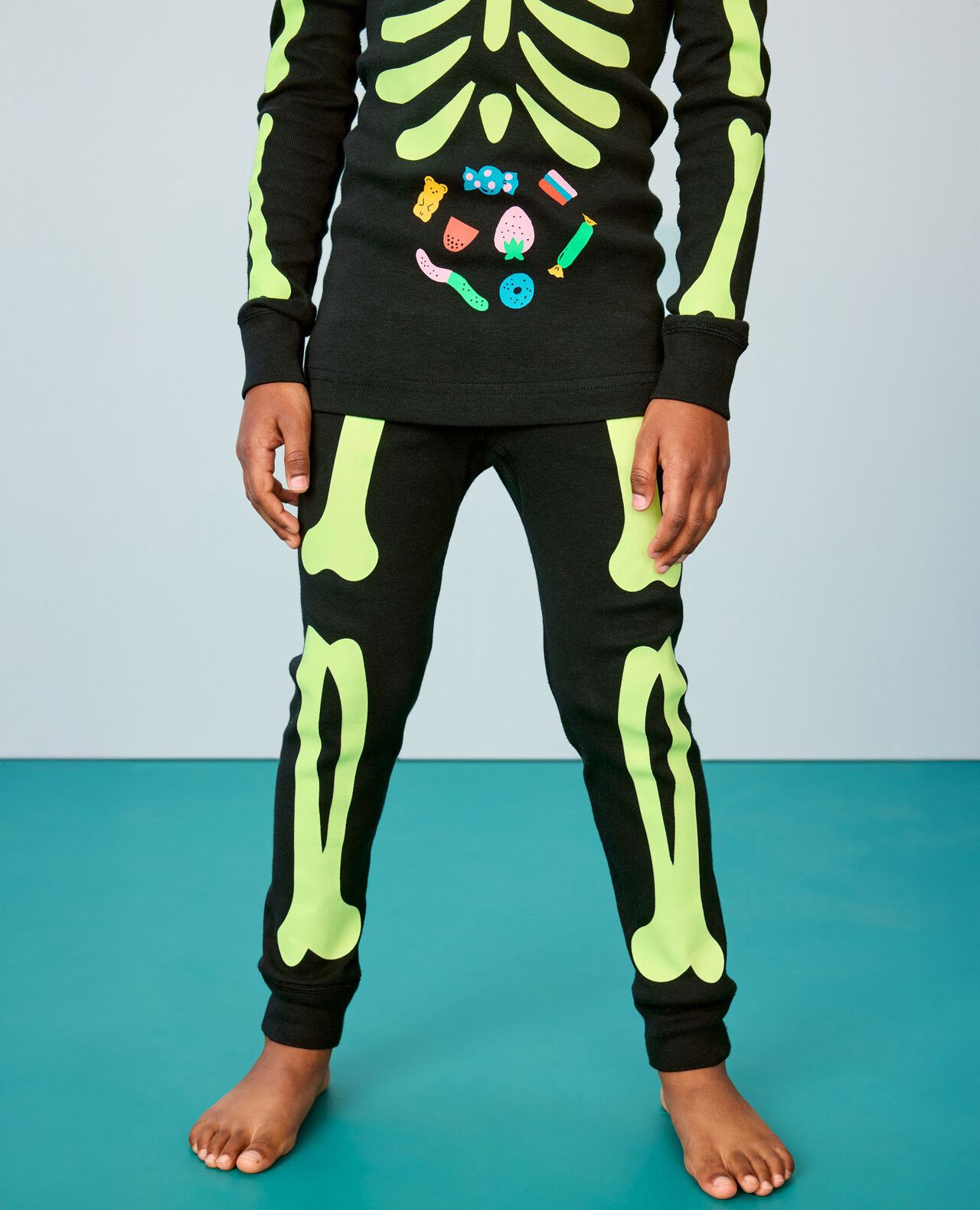 Halloween Glow-in-the-Dark HannaJams™ Pajama Set - Image 5