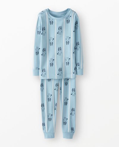 Bluey Holiday HannaSoft™ Stretch Pajama Set