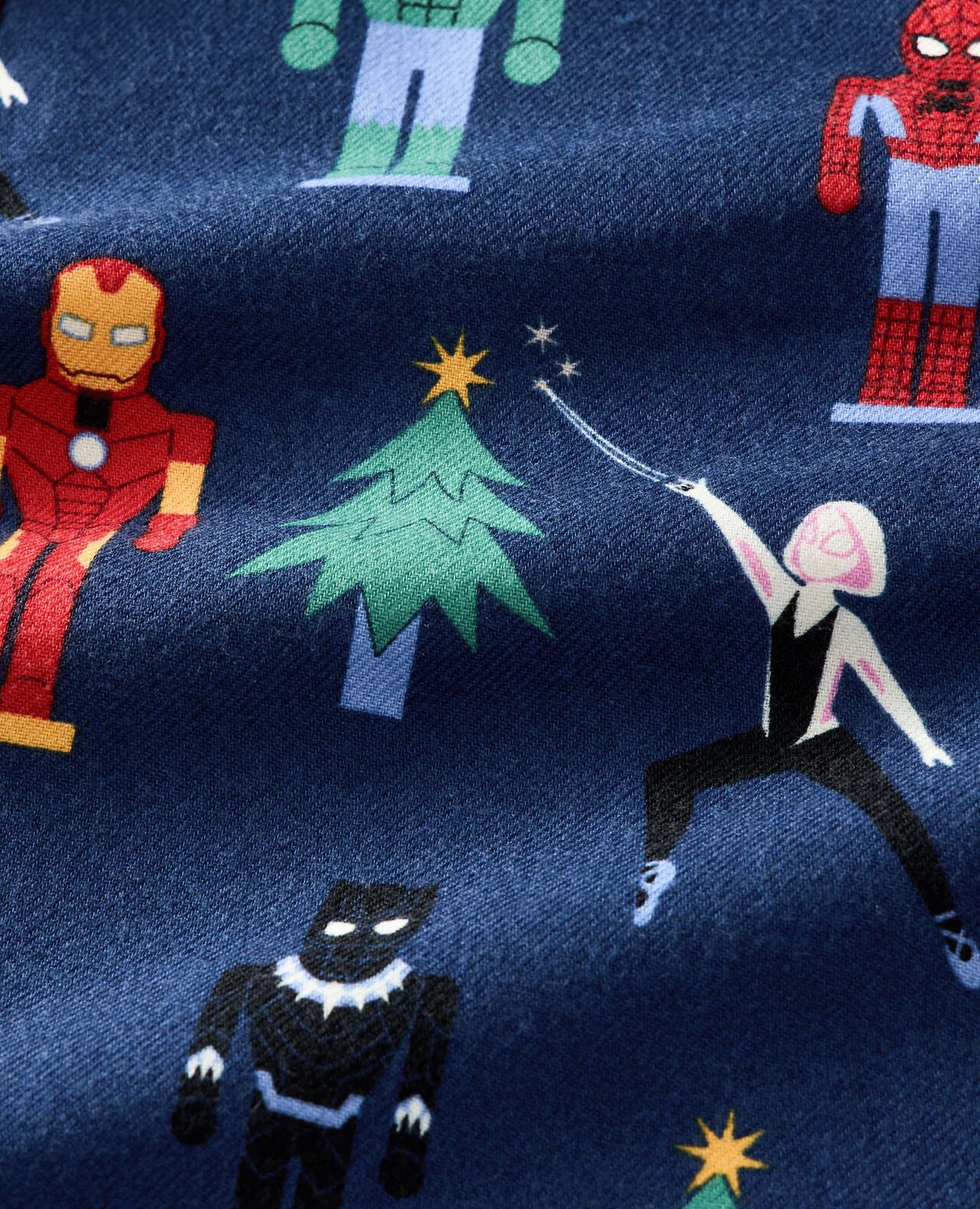 Marvel Holiday Flannel Pajama Set - Image 3