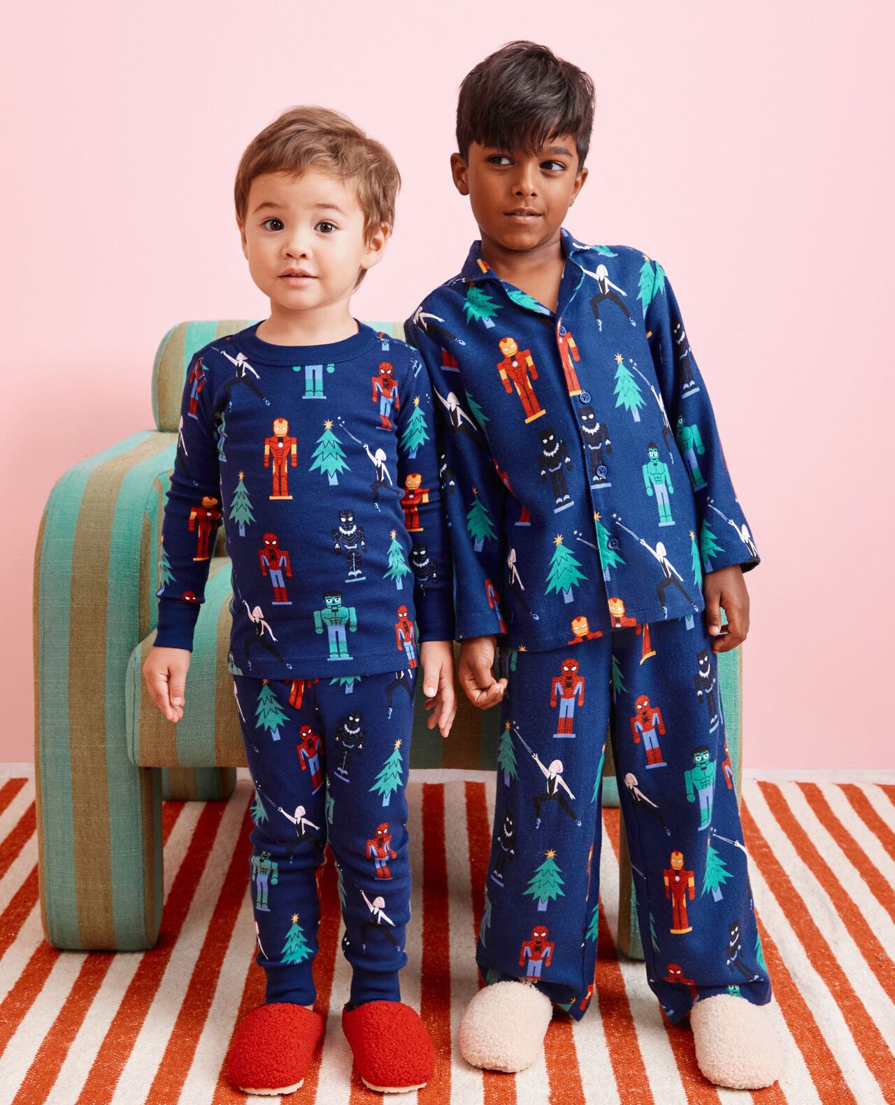 Marvel Holiday Flannel Pajama Set - Image 4
