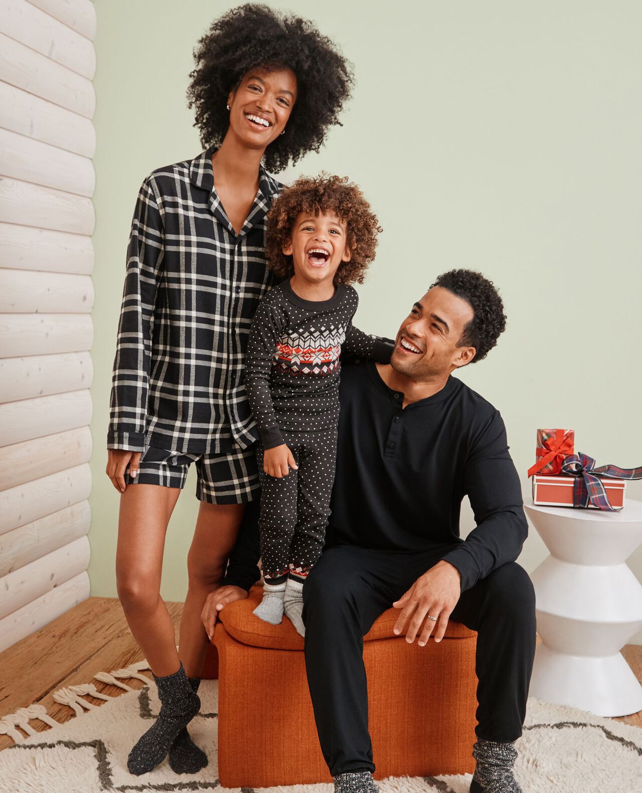 Adult Long Sleeve HannaSoft™ Henley Pajama Set - Image 3