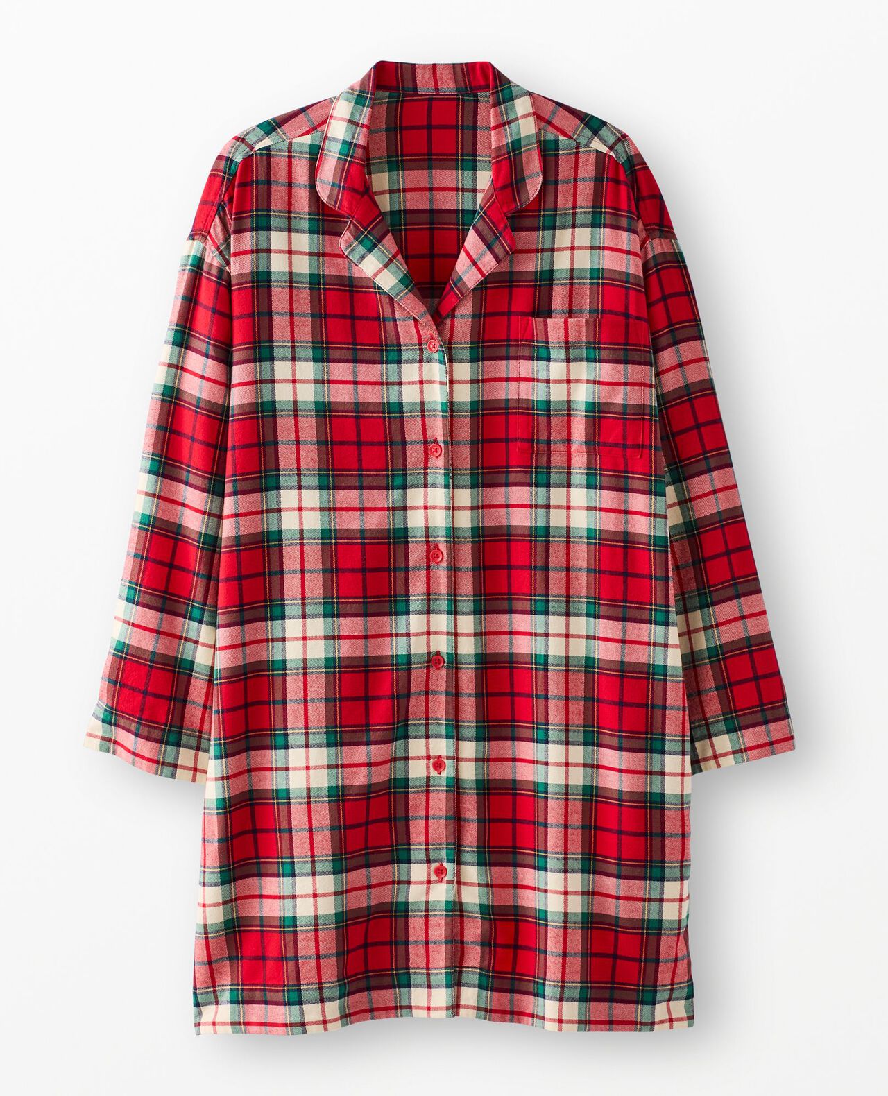Women's Holiday Flannel Nightshirt