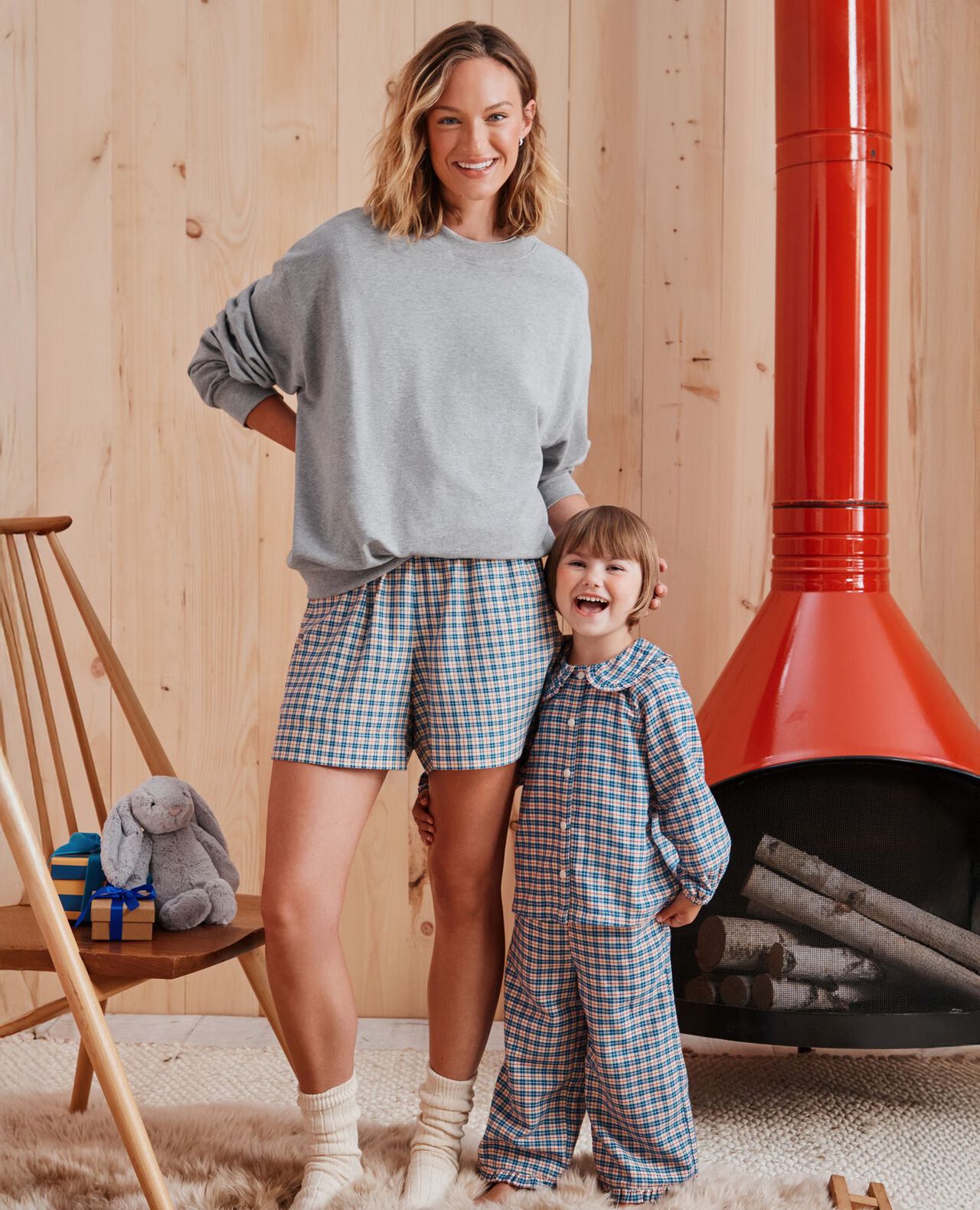 Women's Holiday Flannel Pajama Shorts - Image 3