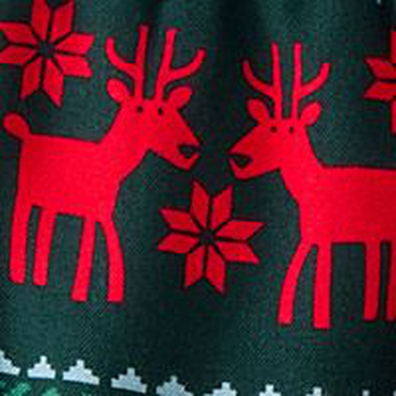 Women's Holiday Flannel Pajama Shorts - Image 10