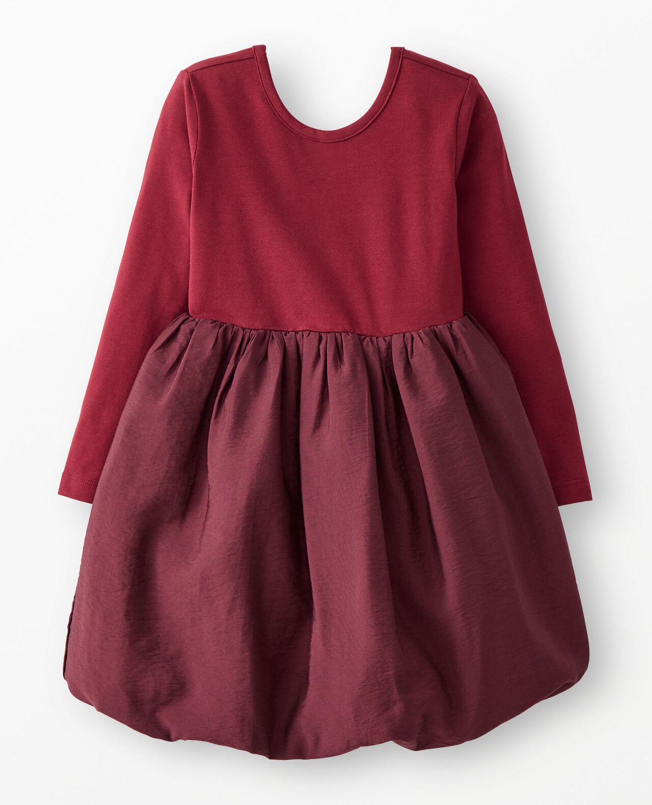Long Sleeve Bubble Skater Dress - Image 2