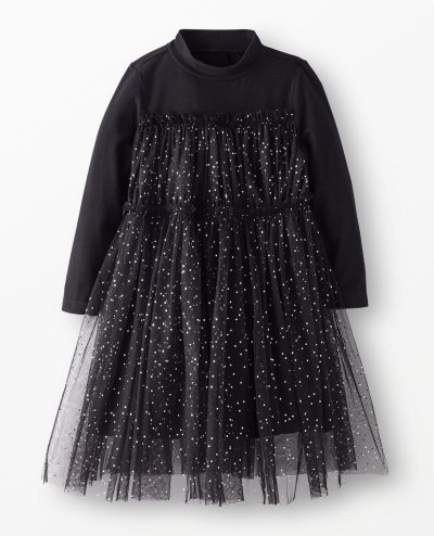 Long Sleeve Tulle Dress