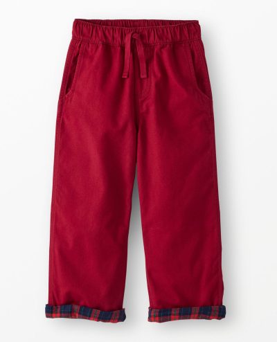 Canvas Pull-On Lined Pants