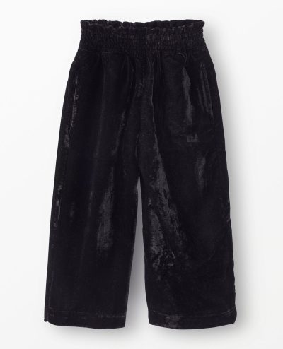 Velvet Wide Leg Pants