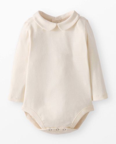 Baby Long Sleeve Collared Bodysuit