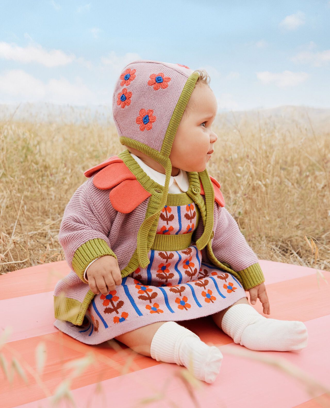 Baby Long Sleeve Collared Bodysuit - Image 3