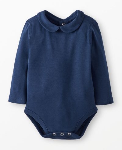 Baby Long Sleeve Collared Bodysuit