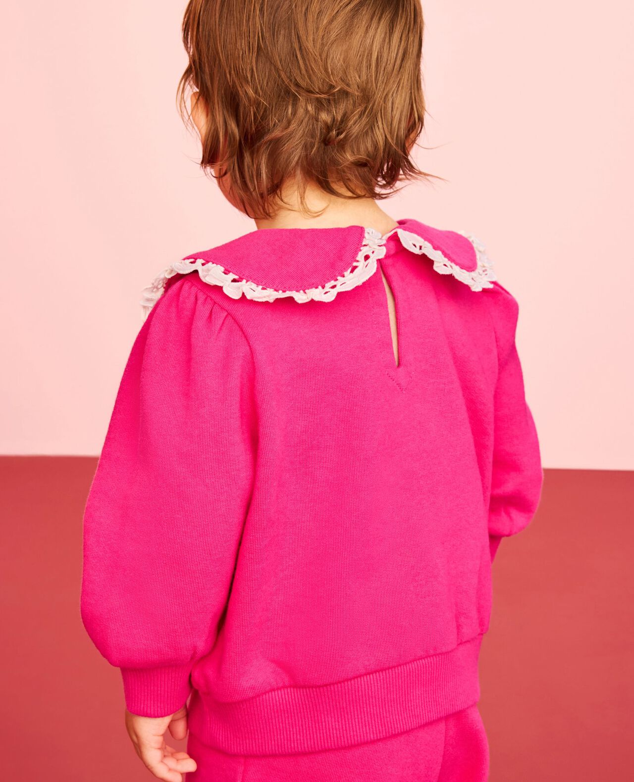 Baby French Terry Collared Top & Pants Set - Image 4