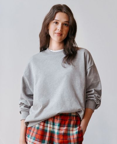 Adult Oversized French Terry Sweatshirt