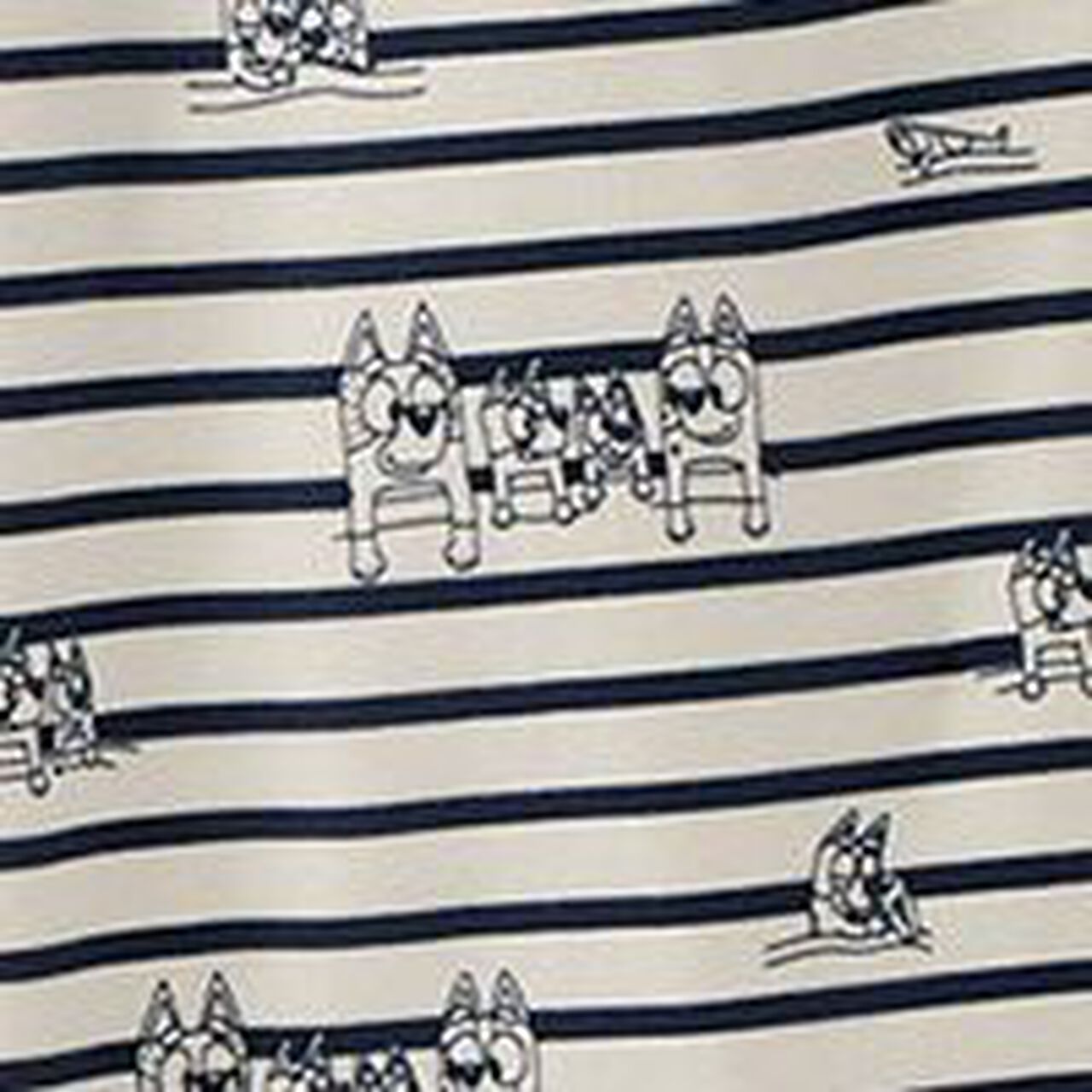 Women's Bluey Holiday Wide Leg Pajama Set - Image 4